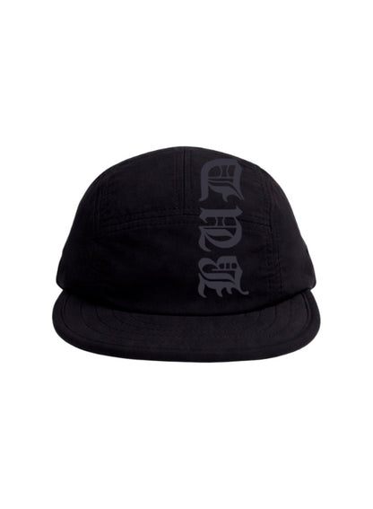 BONÉ 5 PANEL LOGO PRETO